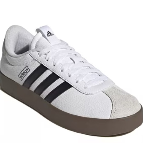 *BRAND NEW* Adidas VL Court 3.0 White and Black Sneakers - Picture 1 of 8